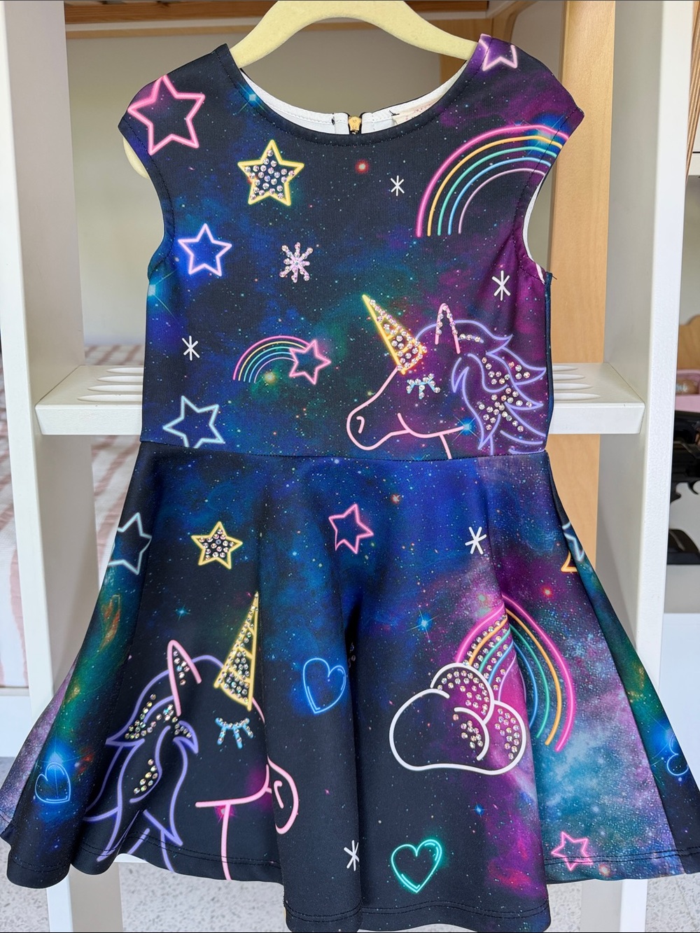 Hannah Banana Purple Rainbow Skirted Bottoms